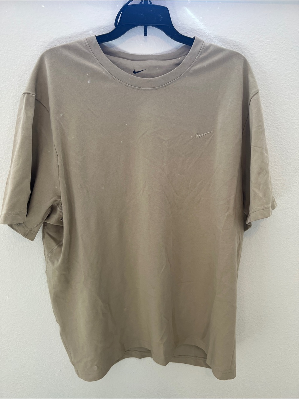 Nike Men’s Short Sleeve Dri Fit Crewneck T-Shirt - Khaki